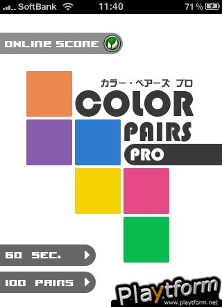 COLOR PAIRS PRO (iPhone/iPod)