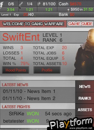 Gang Warfare (iPhone/iPod)