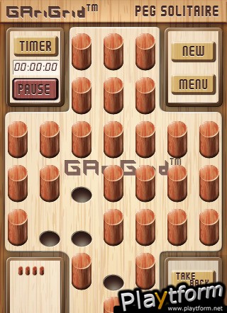 GAriGrid Peg Solitaire (iPhone/iPod)