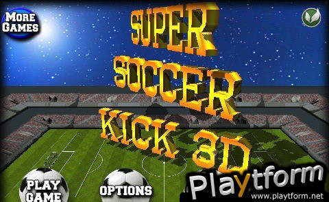Super Soccer Kick 3D (iPhone/iPod)