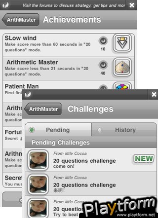 Arithmetic Master (iPhone/iPod)
