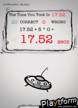 Arithmetic Master (iPhone/iPod)