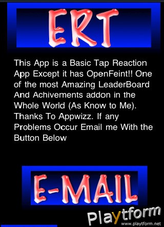 Electronic Reaction Time (iPhone/iPod)