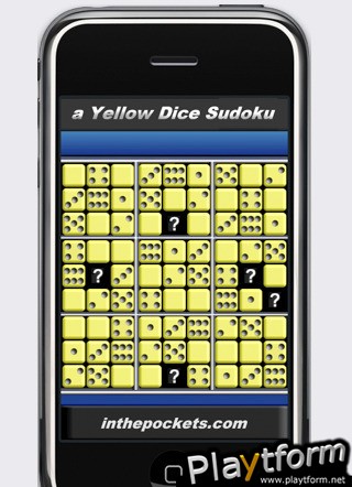a Yellow Dice Sudoku (iPhone/iPod)