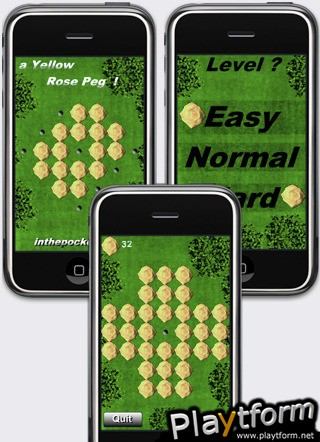 a Yellow Rose Peg ! (iPhone/iPod)