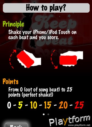 Keep the Beat (iPhone/iPod)