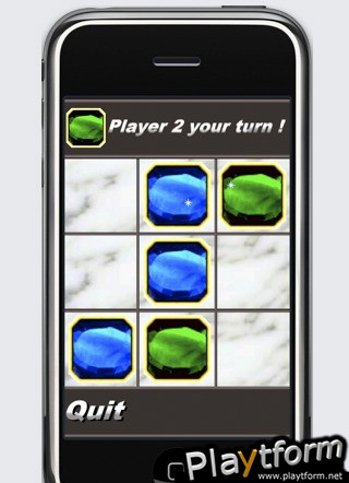 a Jewel Tic Tac Toe - Morpion (iPhone/iPod)
