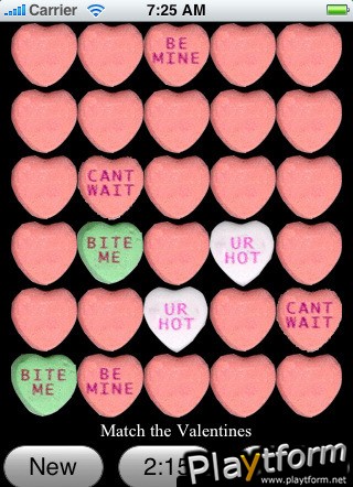 Valentines Games on myHIP (iPhone/iPod)