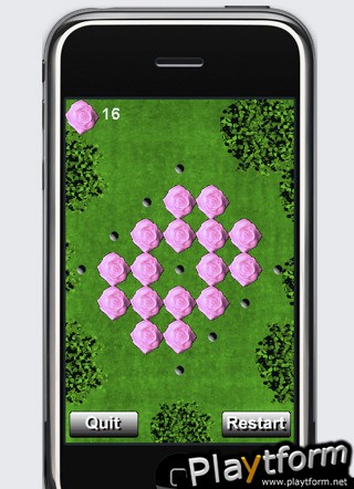 a Pink Rose Peg ! (iPhone/iPod)