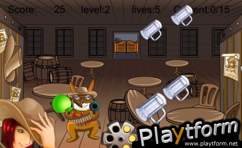 A Crazy West Gunman (iPhone/iPod)
