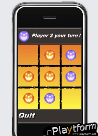 a Pumpkin Tic Tac Toe - Morpion (iPhone/iPod)