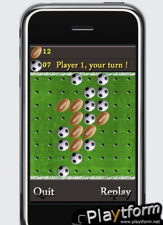 a Sport Match - Rugby vs Football Reversi (iPhone/iPod)