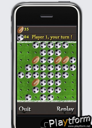 a Sport Match - Rugby vs Football Reversi (iPhone/iPod)