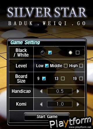 SILVERSTAR Baduk Go Weiqi (iPhone/iPod)