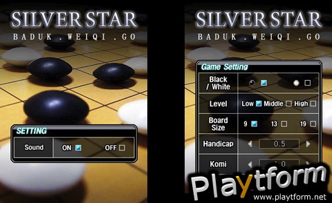 SILVERSTAR Baduk Go Weiqi (iPhone/iPod)