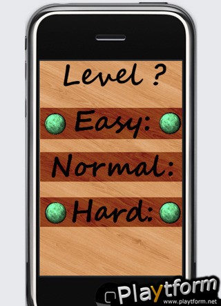 a Green Marble Peg ! (iPhone/iPod)