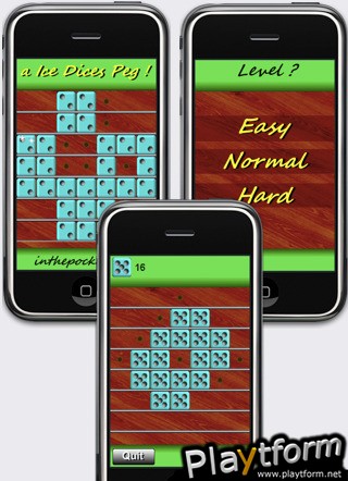 a Ice Dice Peg ! (iPhone/iPod)