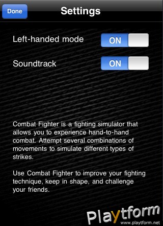 Combat Fighter (iPhone/iPod)