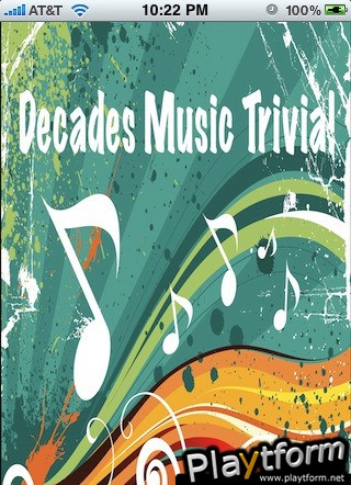 Decades Music Trivia (iPhone/iPod)