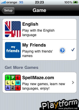 SpellMaze (iPhone/iPod)