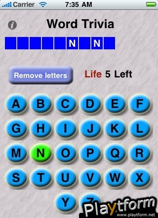 Word Trivia (iPhone/iPod)