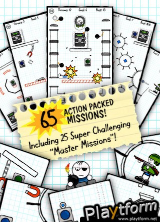 Doodle Bomb: Physics Puzzle with a Bang (iPhone/iPod)