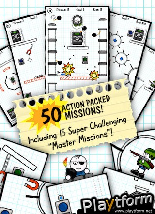 Doodle Bomb: Physics Puzzle with a Bang (iPhone/iPod)