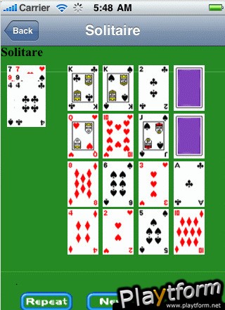 Free Solitaire BA.net (iPhone/iPod)