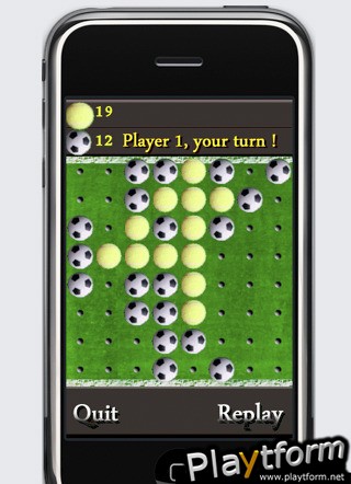 a Sport Match - Foot vs Tennis Reversi (iPhone/iPod)