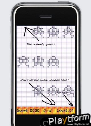 a Doodle Aliens Attack ! (iPhone/iPod)