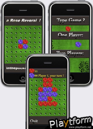 a Rose Reversi ! (iPhone/iPod)