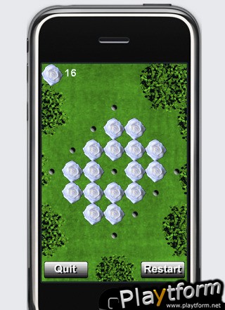 a White Rose Peg ! (iPhone/iPod)