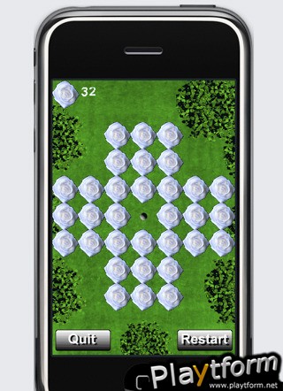 a White Rose Peg ! (iPhone/iPod)