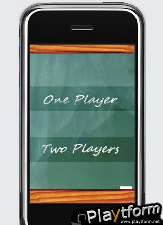 a School Board  Tic Tac Toe - Morpion (iPhone/iPod)