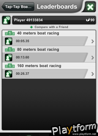 Tap-Tap Boat Race Pro (iPhone/iPod)