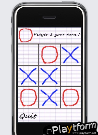 a Doodle Tic Tac Toe - Morpion (iPhone/iPod)