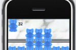 a Blue Jelly Bear Peg ! (iPhone/iPod)