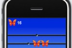 a Orange Butterfly Peg ! (iPhone/iPod)