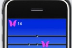 a Pink Butterfly Peg ! (iPhone/iPod)
