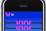 a Pink Butterfly Peg ! (iPhone/iPod)