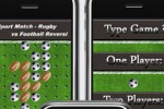 a Sport Match - Rugby vs Football Reversi (iPhone/iPod)