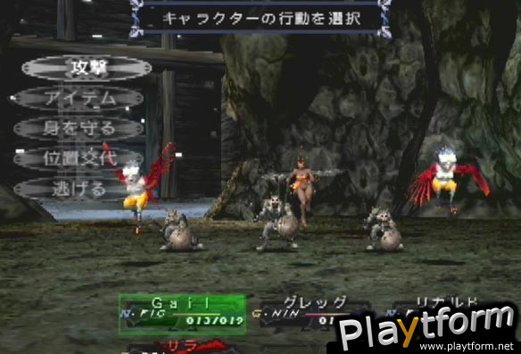 Wizardry: Tale of the Forsaken Land (PlayStation 2)