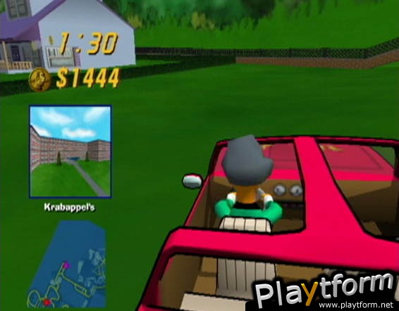 The Simpsons Road Rage (GameCube)