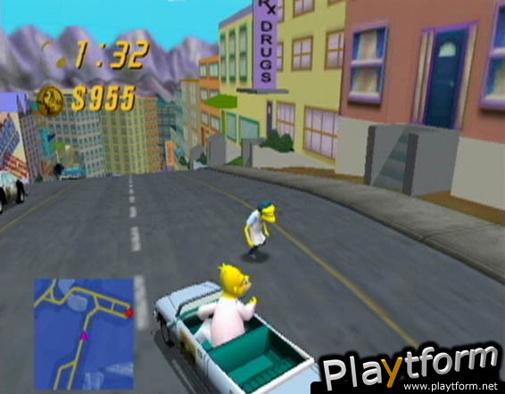 The Simpsons Road Rage (GameCube)