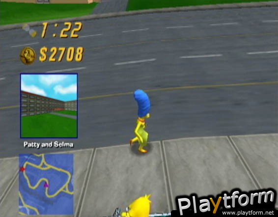 The Simpsons Road Rage (GameCube)