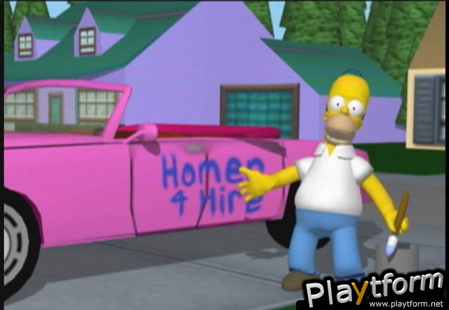 The Simpsons Road Rage (Xbox)