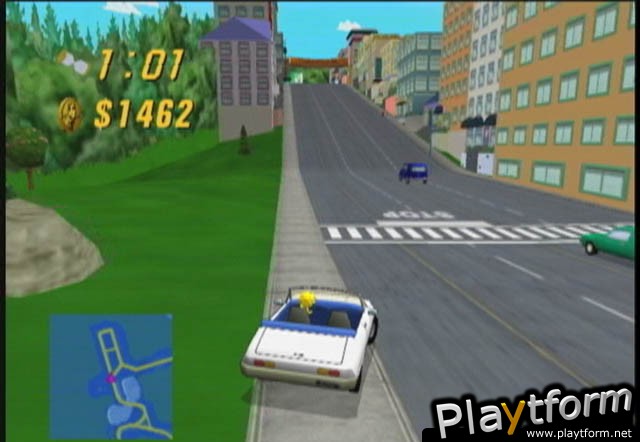 The Simpsons Road Rage (Xbox)