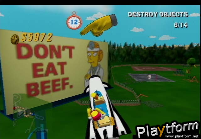 The Simpsons Road Rage (Xbox)