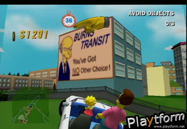 The Simpsons Road Rage (Xbox)
