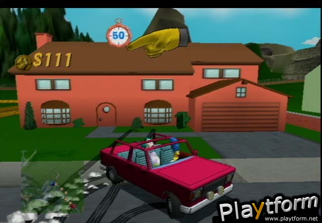 The Simpsons Road Rage (Xbox)